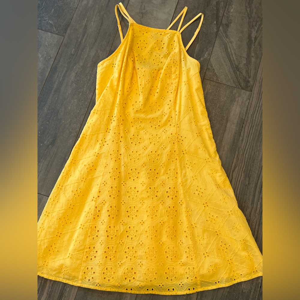 Yellow Hollister Dress